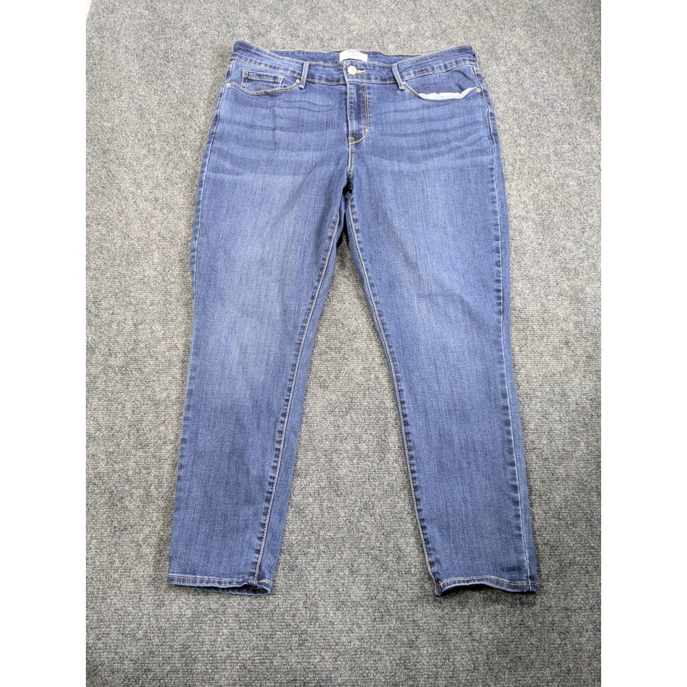 Denizen from Levi's Skinny Jeans Women 16S Blue Mid-Rise Stretch Denim